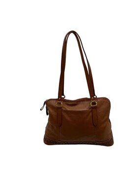 Great American Leather Works Brown Leather Shoulder Bag
